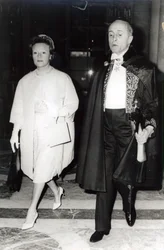 Rene Clair y su esposa Bronya Perlmutter, c.1960